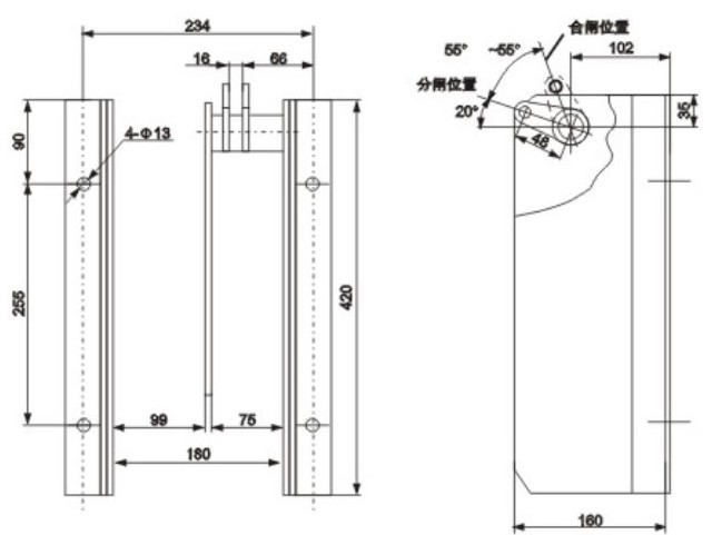 CT19型弹簧操动机构