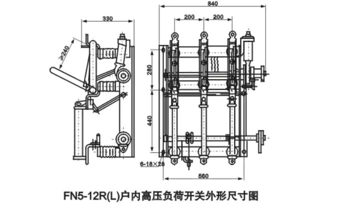 FN5-12系列户内负荷开关