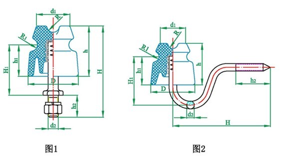 PD、ED、EX、G低压架空电力线路瓷绝缘子