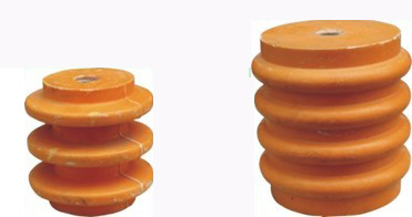 普通桔黄绝缘子(波圈型)