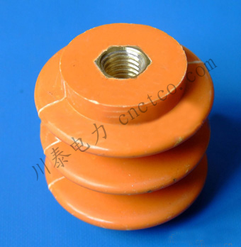 DMC普通桔黄绝缘子（波圈型）