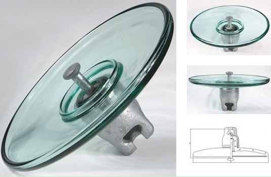 LXAP-70/120空气动力型盘形悬式玻璃绝缘子