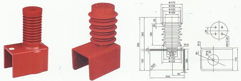 24KV、35KV连体绝缘子