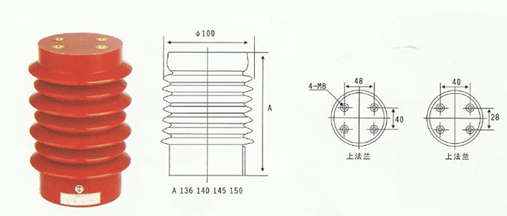 CG5-10Q/100×140 户内高压带电显示装置传感器 隔离开关专用