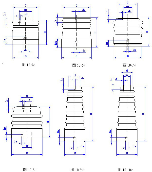 ZN-10W/8户内内胶装支柱绝缘子