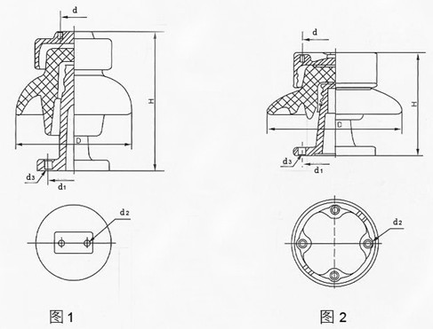 ZPA、ZPB、ZPD针式绝缘子
