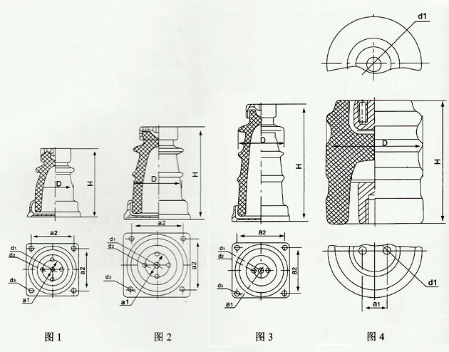 ZA-6、10Y户内外胶装支柱绝缘子